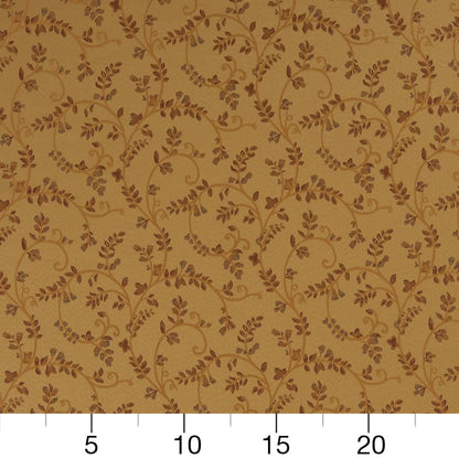 D1807 Leaves Antique Nicolette Gold & Yellow Charlotte Fabrics