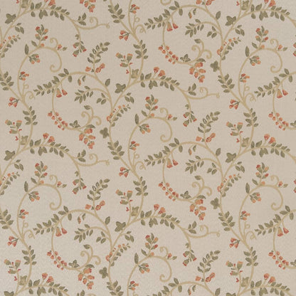 D1810 Leaves Garden Nicolette Beige & Taupe Charlotte Fabrics