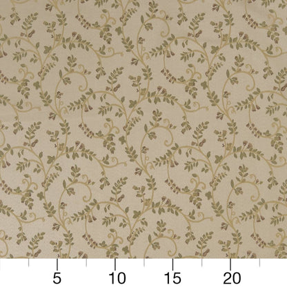 D1811 Leaves Prairie Nicolette Beige & Taupe,Green Charlotte Fabrics