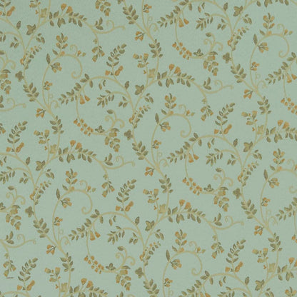 D1812 Leaves Mist Nicolette Aqua & Teal Charlotte Fabrics