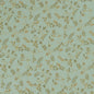 D1812 Leaves Mist Nicolette Aqua & Teal Charlotte Fabrics