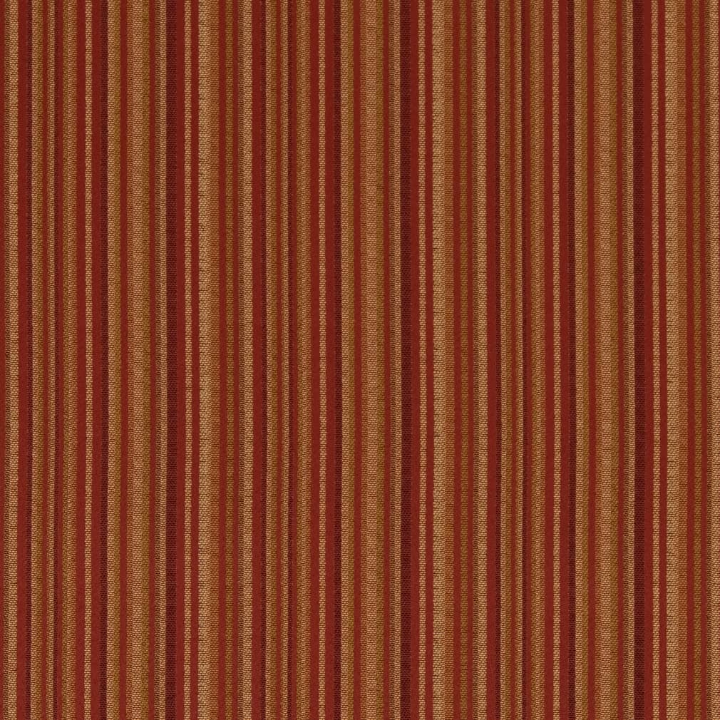 D1813 Stripe Sienna Camille Red & Burgundy Charlotte Fabrics