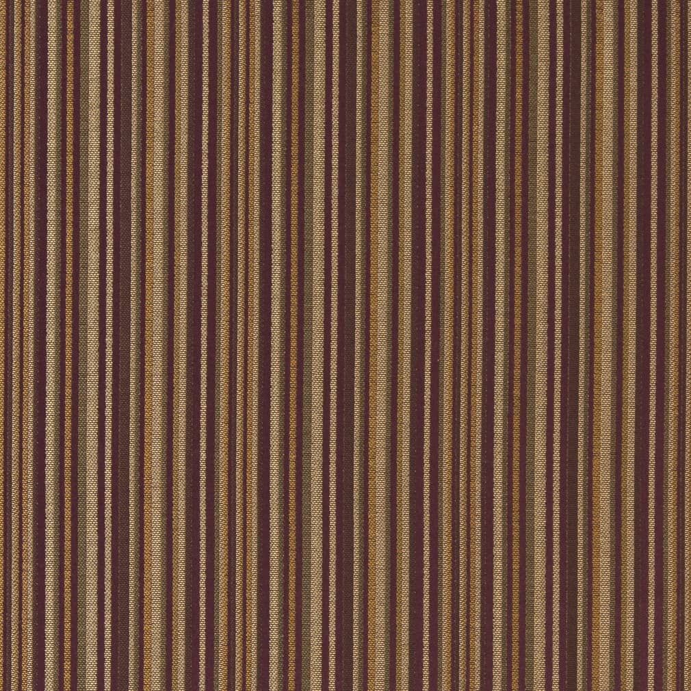 D1819 Stripe Aubergine Camille Purple Charlotte Fabrics