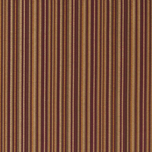 D1819 Stripe Aubergine Camille Purple Charlotte Fabrics
