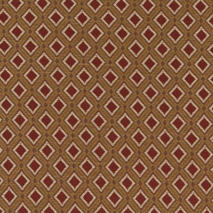 D1821 Diamonds,Small Scale Currant Estelle Red & Burgundy Charlotte Fabrics