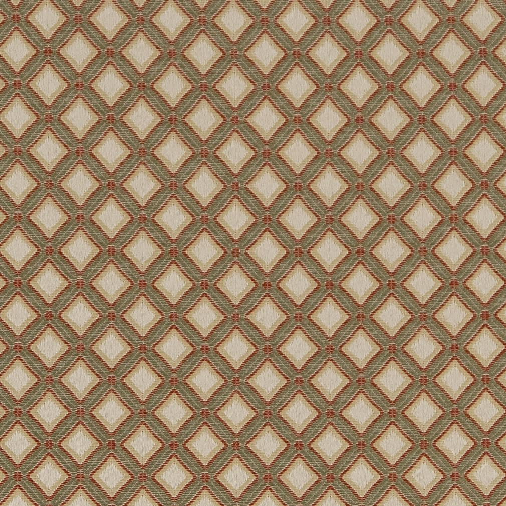 D1823 Diamonds,Small Scale Garden Estelle Green Charlotte Fabrics
