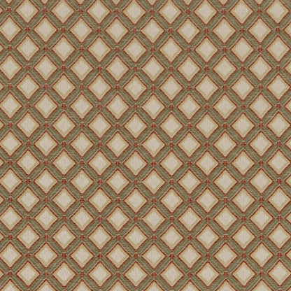 D1823 Diamonds,Small Scale Garden Estelle Green Charlotte Fabrics