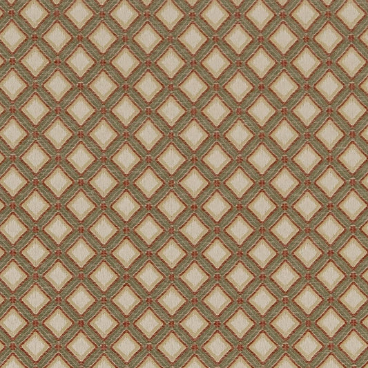 D1823 Diamonds,Small Scale Garden Estelle Green Charlotte Fabrics