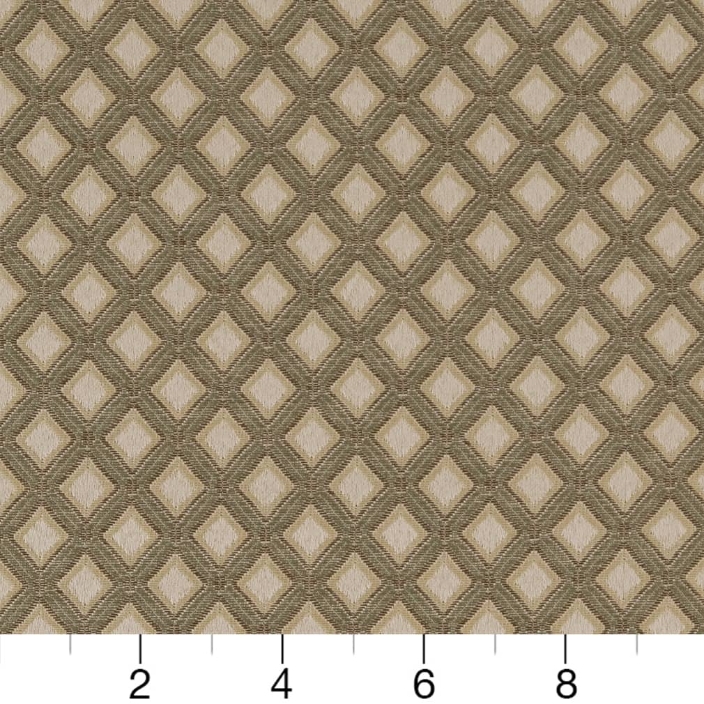 D1824 Diamonds,Small Scale Prairie Estelle Green Charlotte Fabrics