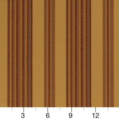D1826 Stripe Antique Zoe Gold & Yellow Charlotte Fabrics