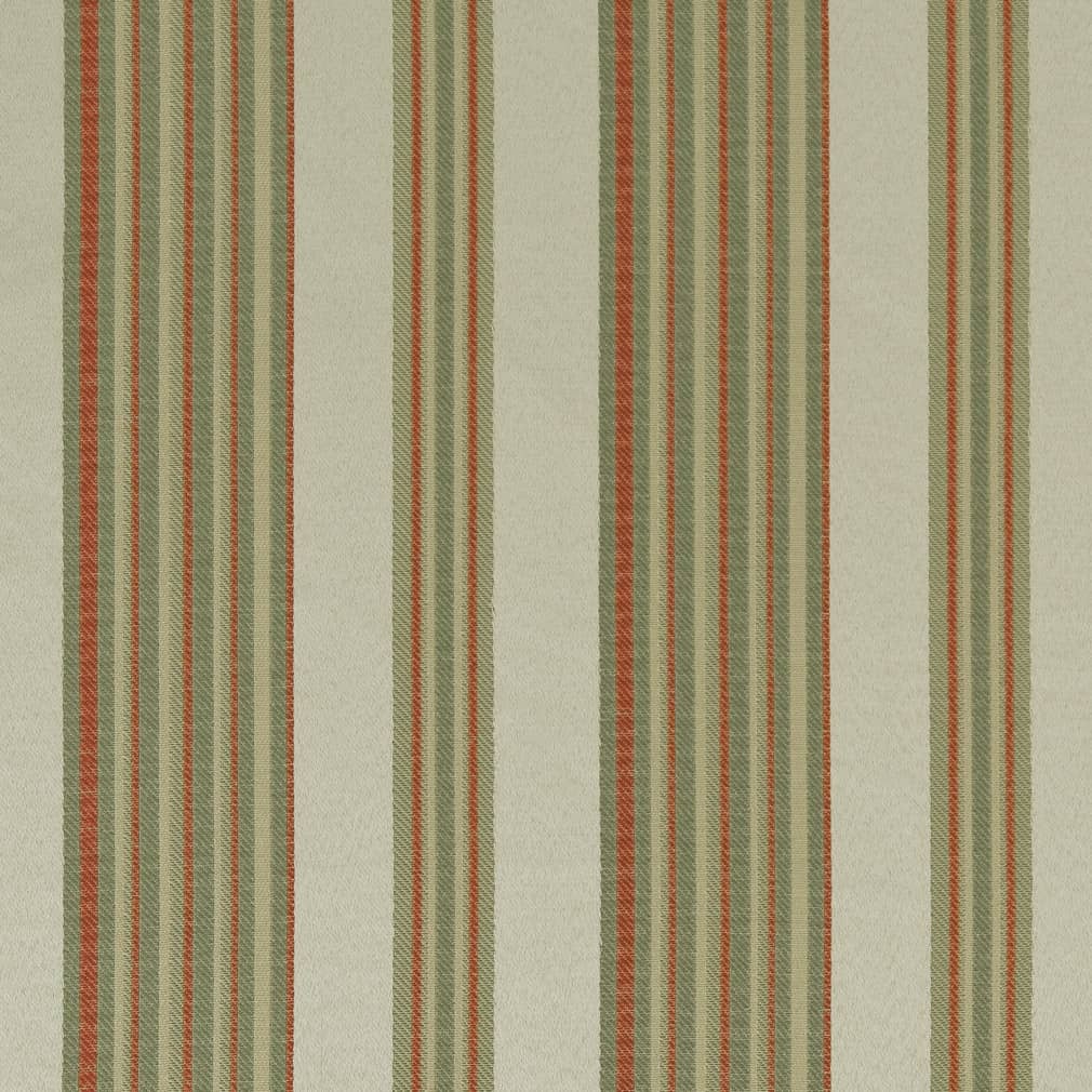 D1829 Stripe Garden Zoe Green Charlotte Fabrics