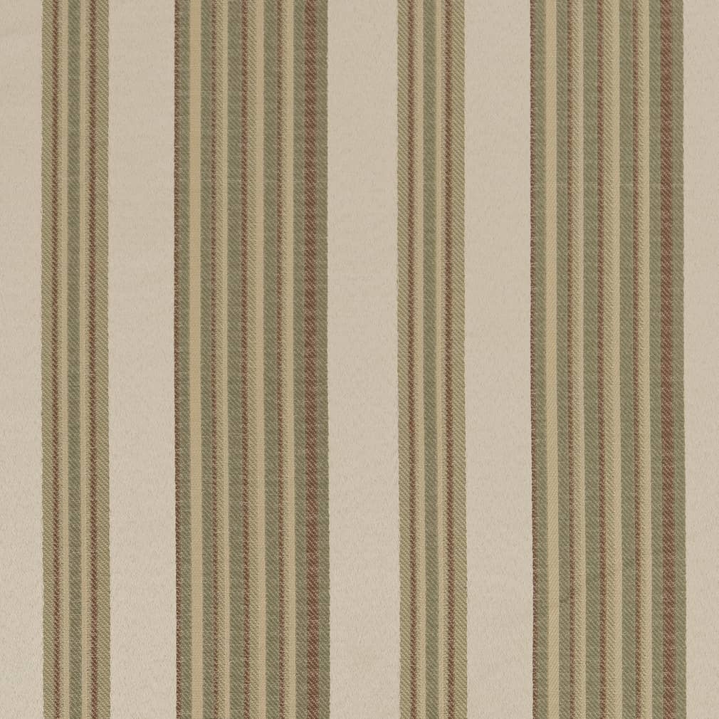 D1830 Stripe Prairie Zoe Green Charlotte Fabrics