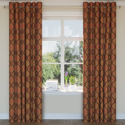 D1838 Damask Aubergine Antoinette Purple Charlotte Fabrics