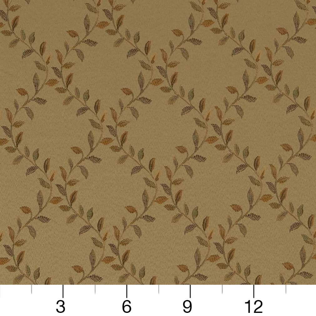 D1852 Diamonds,Leaves Meadow Ella Green Charlotte Fabrics
