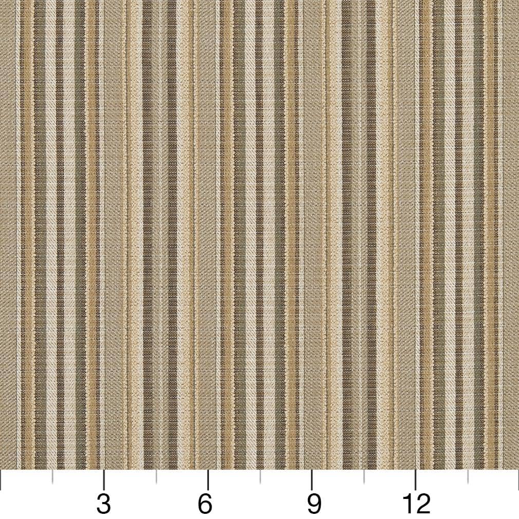 D1941 Stripe Coffee Stripe Beige & Taupe Charlotte Fabrics