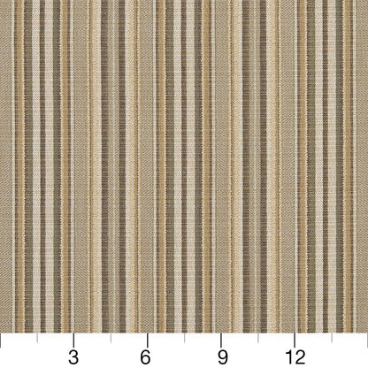 D1941 Stripe Coffee Stripe Beige & Taupe Charlotte Fabrics
