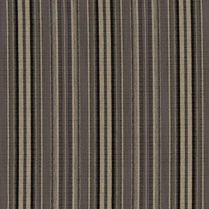 D1943 Stripe Pewter Stripe Grey & Silver Charlotte Fabrics