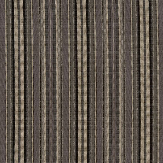 D1943 Stripe Pewter Stripe Grey & Silver Charlotte Fabrics