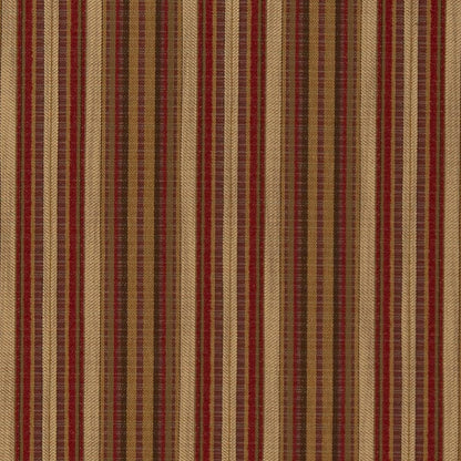 D1944 Stripe Ginger Stripe Red & Burgundy Charlotte Fabrics