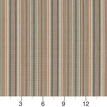 D1945 Stripe Lagoon Stripe Aqua & Teal Charlotte Fabrics