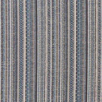 D1946 Stripe Chambray Blue Charlotte Fabrics