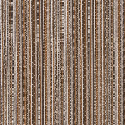 D1949 Stripe Amber Brown Charlotte Fabrics