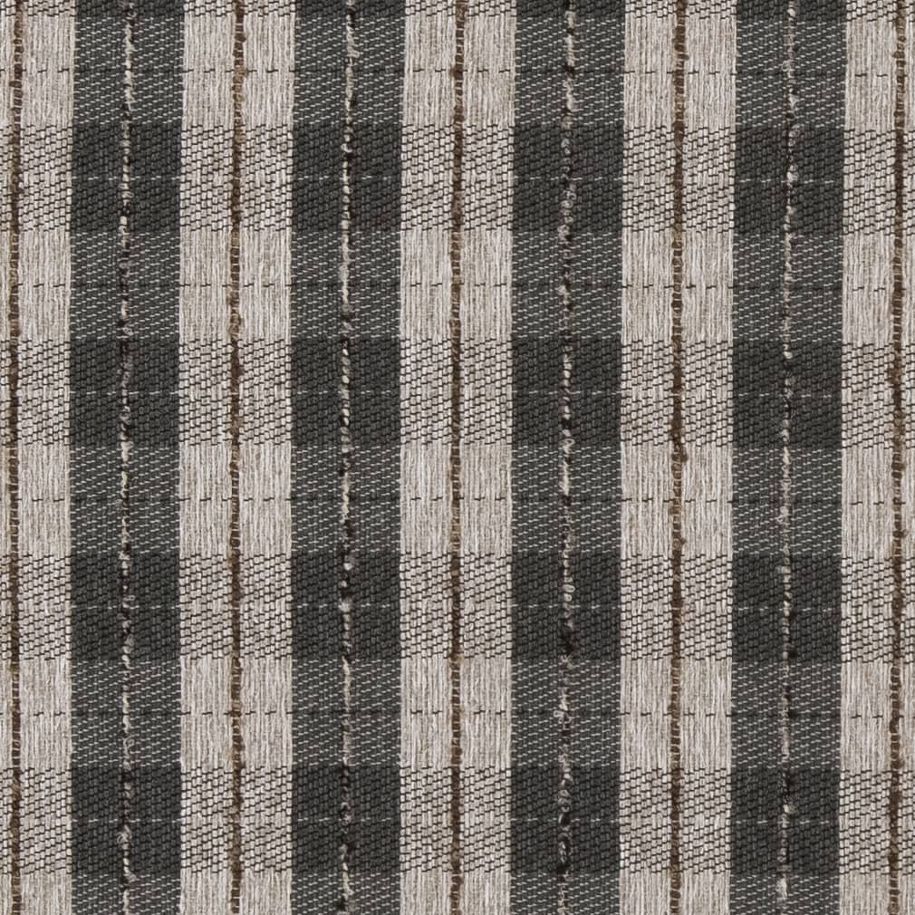 D1951 Plaid Mink Plaid Grey & Silver Charlotte Fabrics
