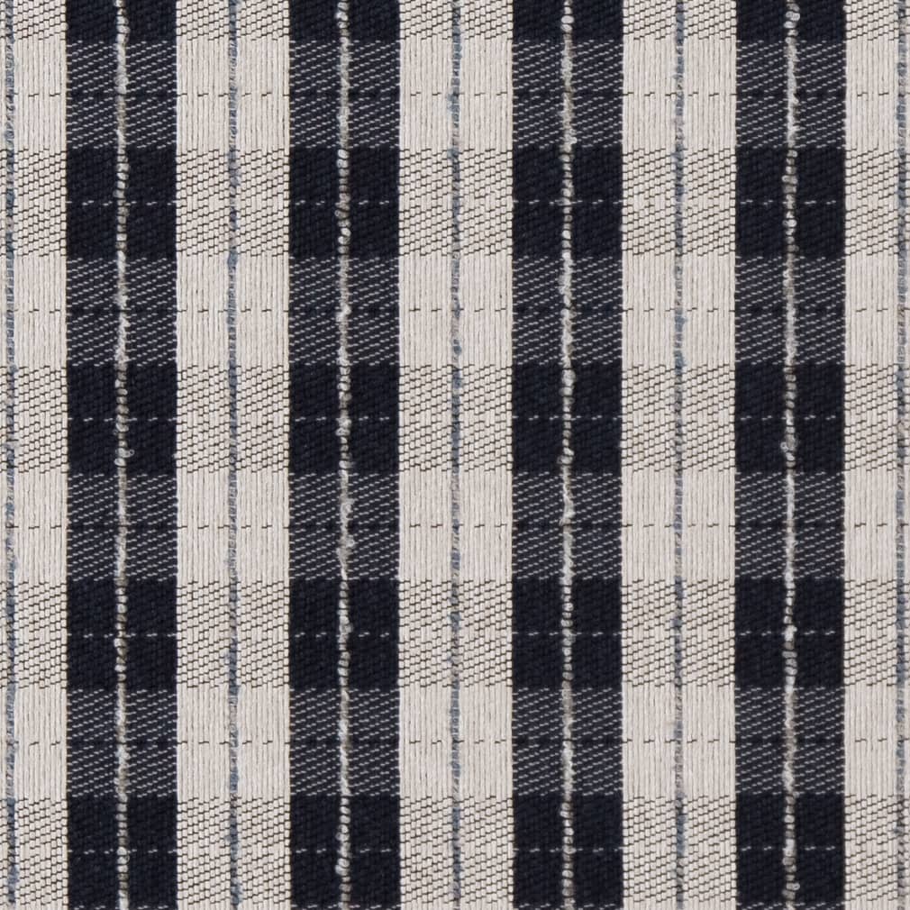 D1952 Plaid Navy Plaid Blue Charlotte Fabrics