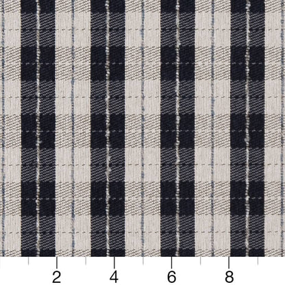 D1952 Plaid Navy Plaid Blue Charlotte Fabrics