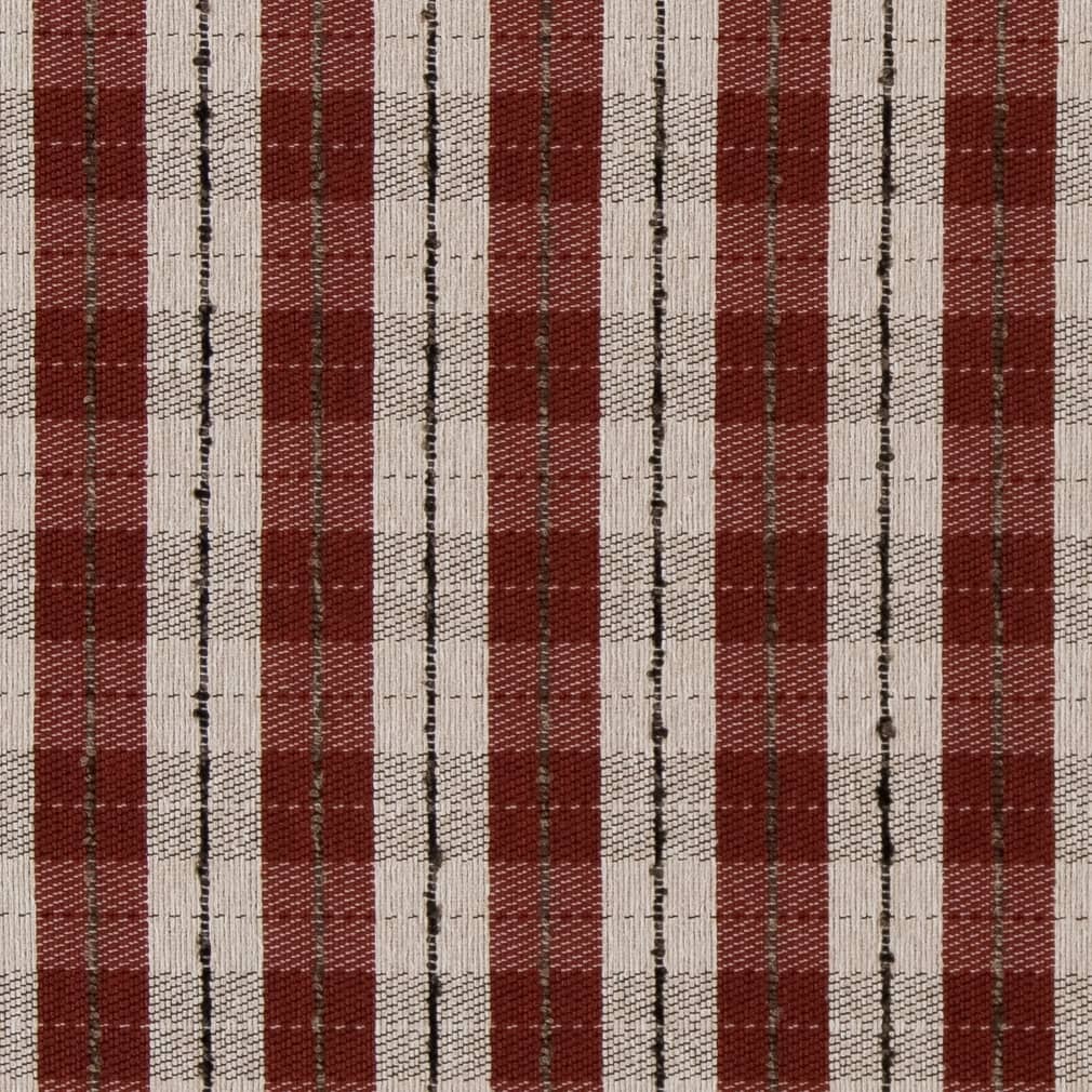 D1954 Plaid Spicy Plaid Red & Burgundy Charlotte Fabrics