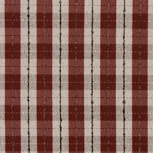 D1954 Plaid Spicy Plaid Red & Burgundy Charlotte Fabrics