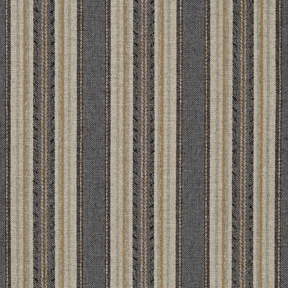 D1969 Stripe Steel Blue Charlotte Fabrics
