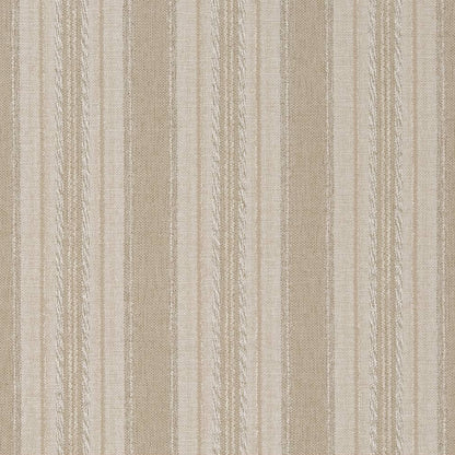 D1971 Stripe Salt Beige & Taupe Charlotte Fabrics