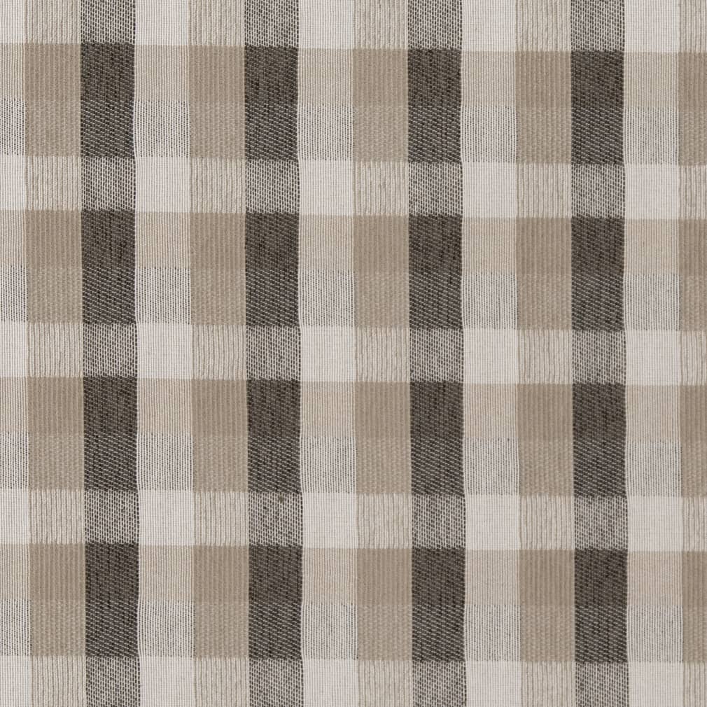D1976 Check & Houndstooth,Plaid Pebble Beige & Taupe,Grey & Silver Charlotte Fabrics