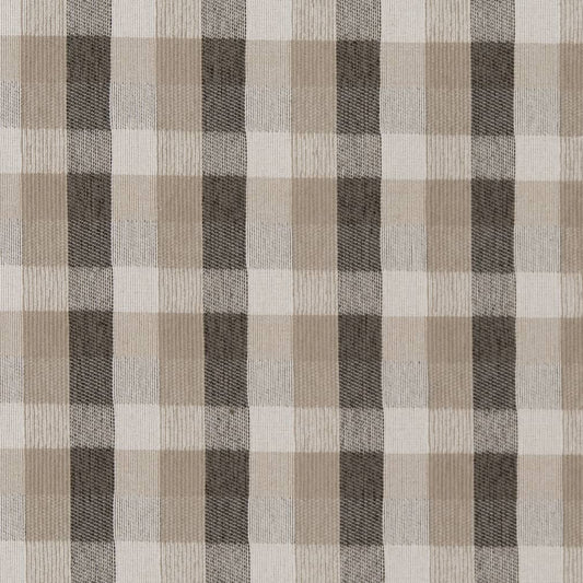 D1976 Check & Houndstooth,Plaid Pebble Beige & Taupe,Grey & Silver Charlotte Fabrics