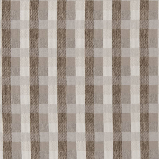 D1977 Check & Houndstooth,Plaid Dove Beige & Taupe Charlotte Fabrics