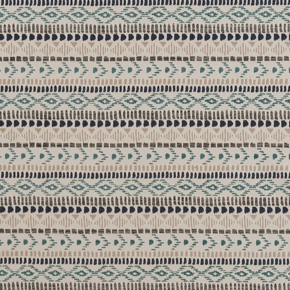 D2000 Abstract & Geometric,Global,Small Scale,Southwestern Lake Aqua & Teal,Blue Charlotte Fabrics