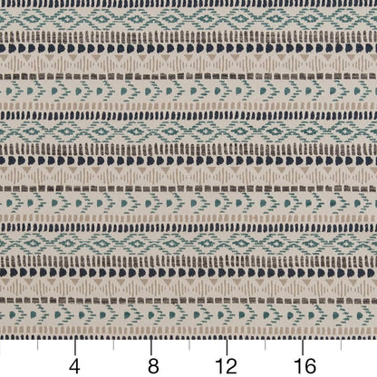 D2000 Abstract & Geometric,Global,Small Scale,Southwestern Lake Aqua & Teal,Blue Charlotte Fabrics