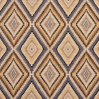 D2004 Abstract & Geometric,Diamonds,Global,Southwestern Chateau Gold & Yellow Charlotte Fabrics