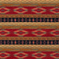 D2006 Abstract & Geometric,Global,Southwestern Sienna Red & Burgundy Charlotte Fabrics