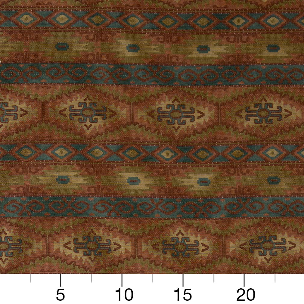 D2009 Abstract & Geometric,Global,Southwestern Leather Aqua & Teal,Orange & Rust Charlotte Fabrics