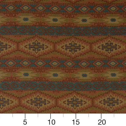 D2009 Abstract & Geometric,Global,Southwestern Leather Aqua & Teal,Orange & Rust Charlotte Fabrics