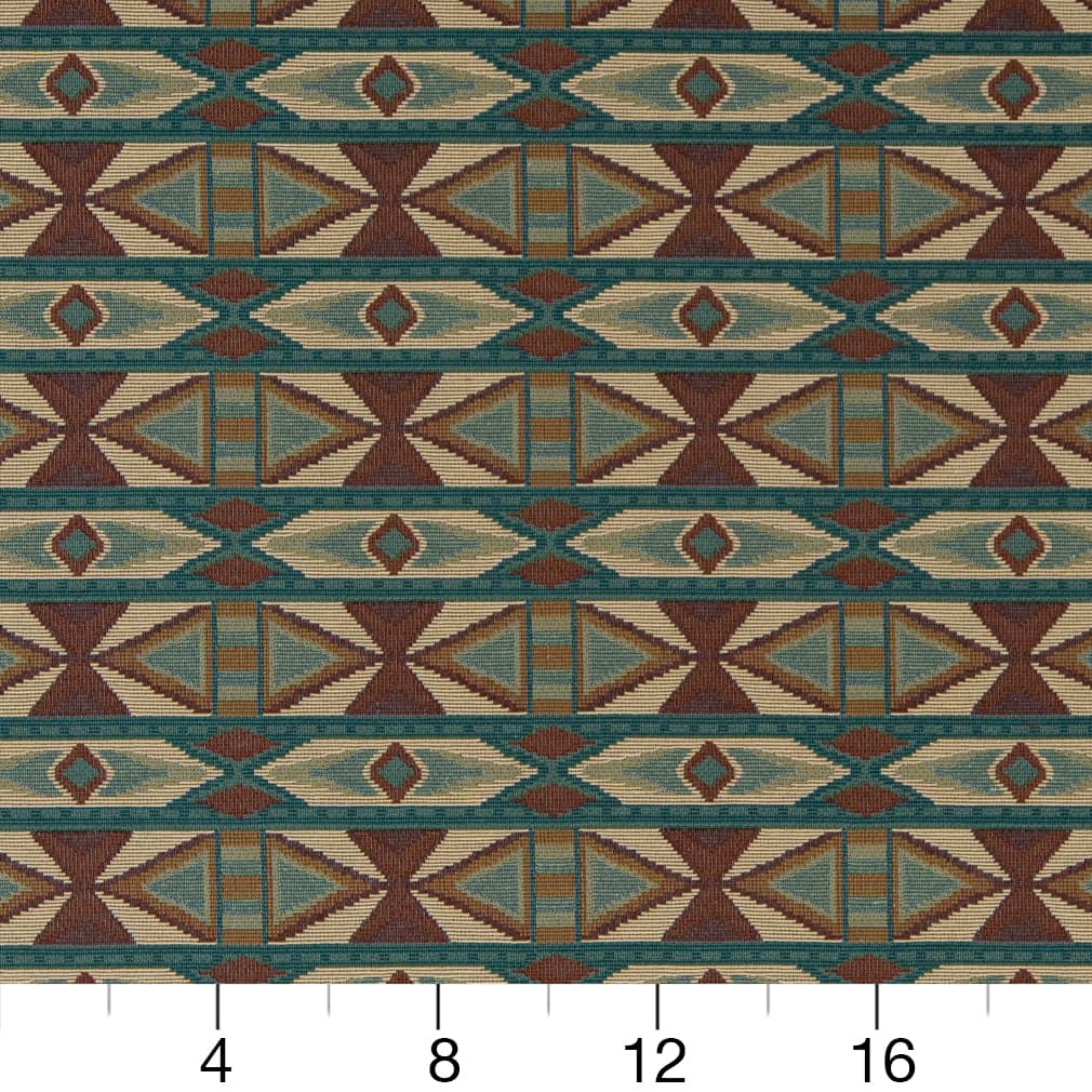 D2010 Abstract & Geometric,Global,Southwestern Teal Aqua & Teal Charlotte Fabrics