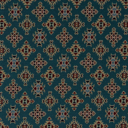 D2014 Global,Small Scale,Southwestern Turquoise Aqua & Teal Charlotte Fabrics