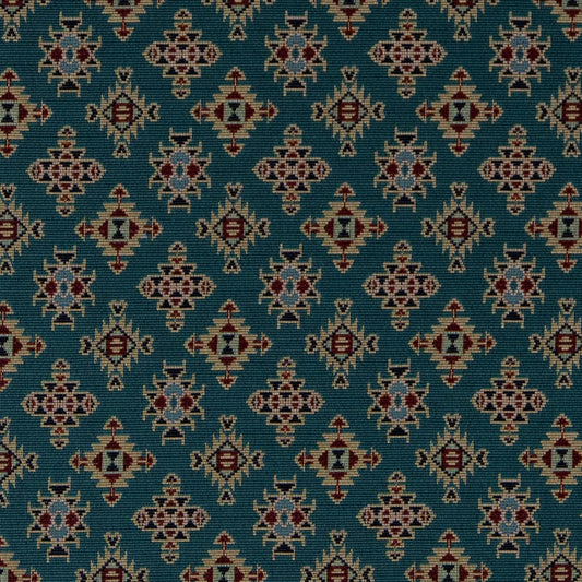 D2014 Global,Small Scale,Southwestern Turquoise Aqua & Teal Charlotte Fabrics