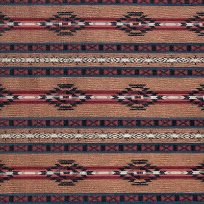 D2015 Abstract & Geometric,Global,Southwestern Pottery Stripe Brown,Orange & Rust Charlotte Fabrics