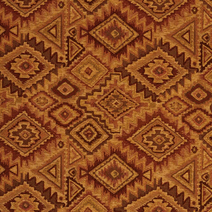 D2017 Abstract & Geometric,Global,Southwestern Sedona Gold & Yellow,Orange & Rust Charlotte Fabrics