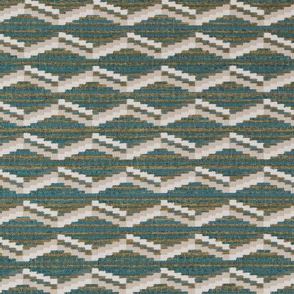 D2021 Abstract & Geometric,Global,Southwestern Gecko Aqua & Teal,Green Charlotte Fabrics