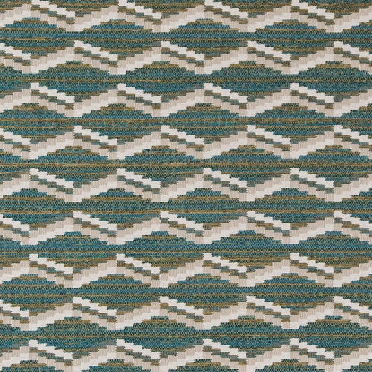 D2021 Abstract & Geometric,Global,Southwestern Gecko Aqua & Teal,Green Charlotte Fabrics