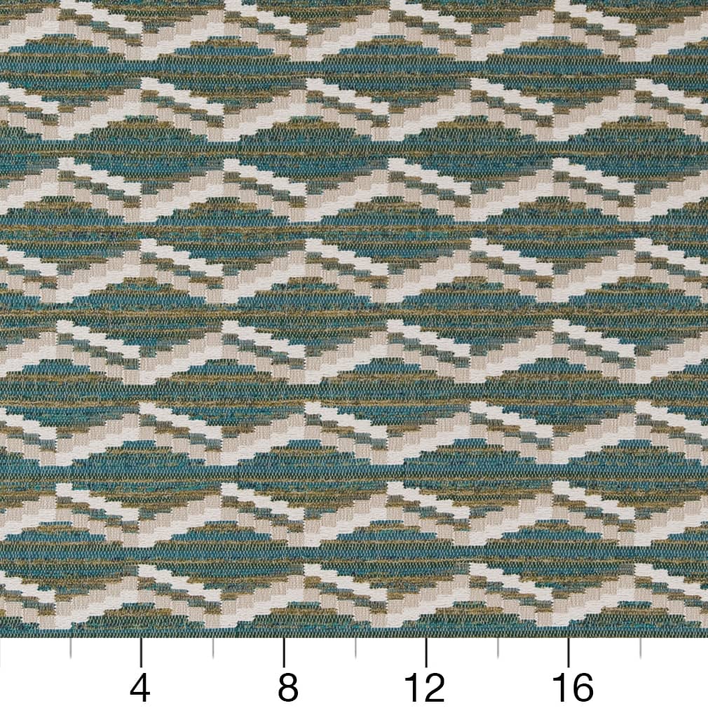 D2021 Abstract & Geometric,Global,Southwestern Gecko Aqua & Teal,Green Charlotte Fabrics
